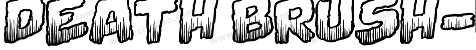 DEATH BRUSH字体转换